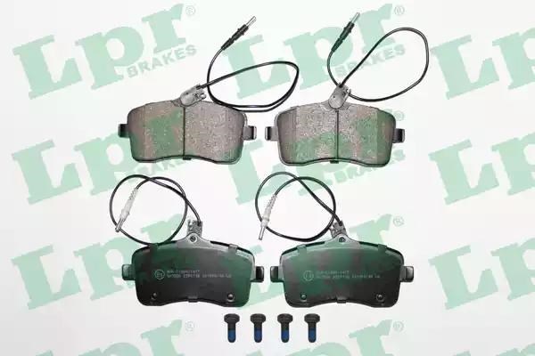 Колодки передние 05P1196 LPR