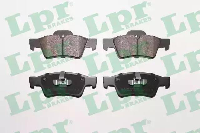 Колодки на тормоз задний дисковый 05P1254 LPR