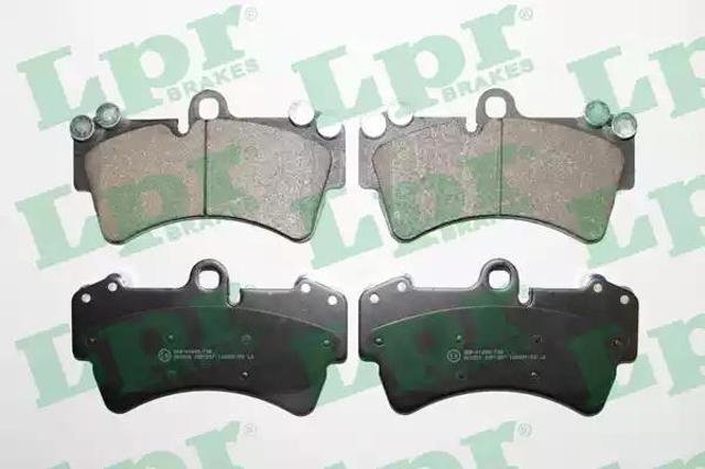 Передние тормозные колодки 05P1257 LPR