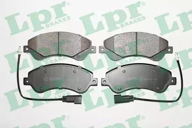 Передние тормозные колодки 05P1259 LPR