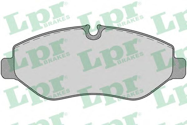 Колодки тормозные 05P1275 LPR