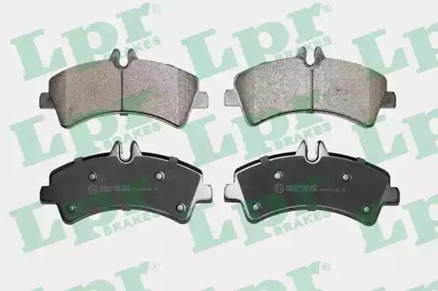 Колодки на тормоз задний дисковый 05P1294 LPR