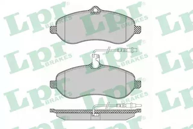 Колодки передние 05P1348 LPR