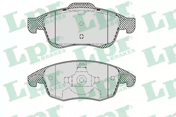 Тормозные колодки 05P1351 LPR