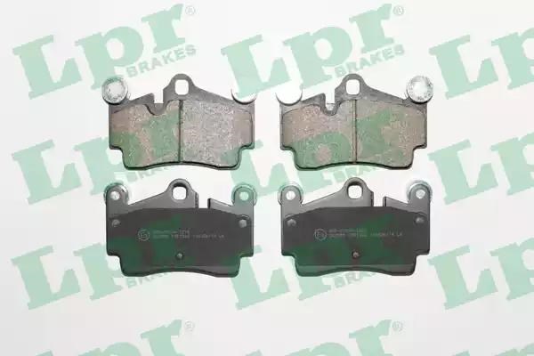 Задние тормозные колодки 05P1362 LPR