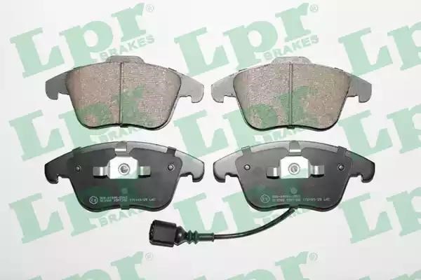 Колодки тормозные 05P1392 LPR