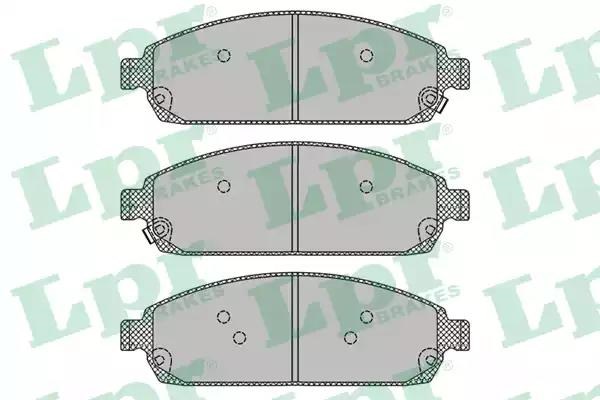 Колодки 05P1403 LPR