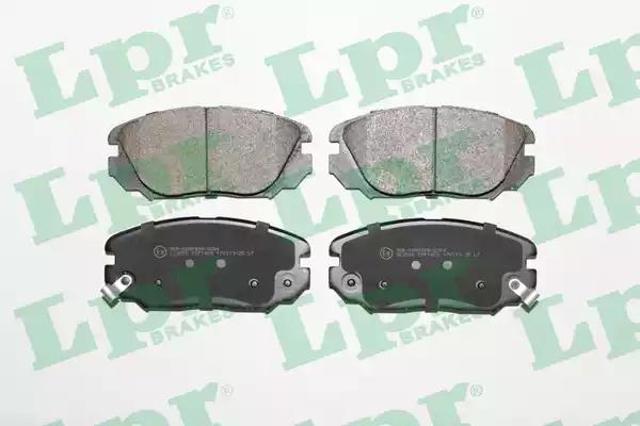 05P1409 LPR Колодки тормозные передние дисковые купить в Николаев