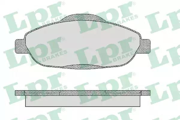 Передние тормозные колодки 05P1471 LPR