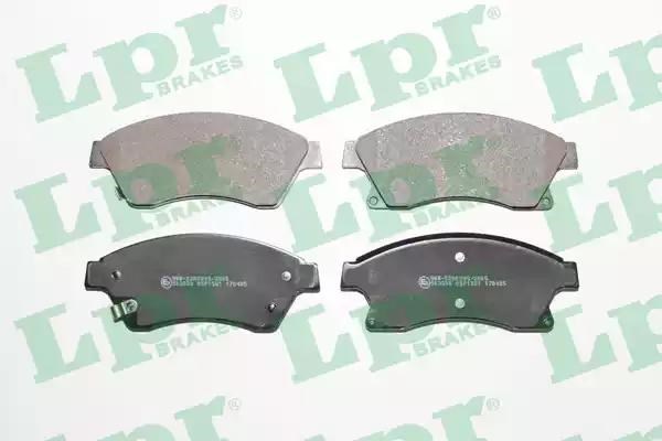 Передние тормозные колодки 05P1581 LPR