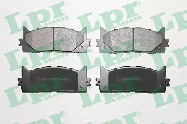 LPR 05P1593 Передние тормозные колодки в наличии Киев