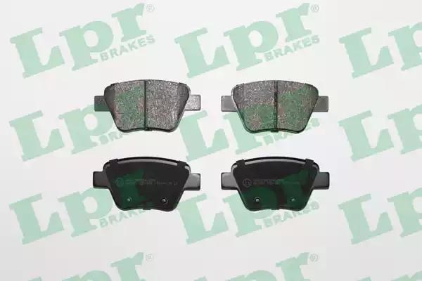 05P1608 LPR Колодки тормозные задние дисковые купить в Тернополь