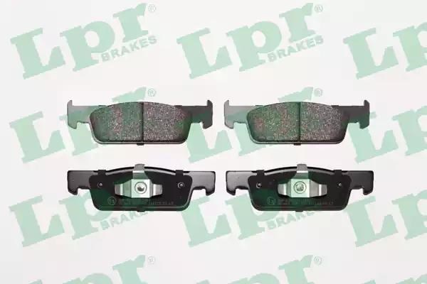 LPR 05P1702 Колодки тормозные передние дисковые в наличии Павлоград