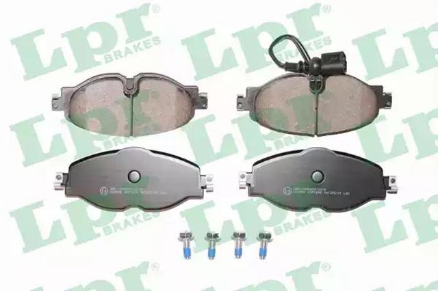 Передние тормозные колодки 05P1834 LPR
