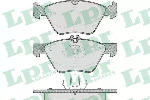 LPR 05P406 Колодки тормозные передние дисковые в наличии Черновцы