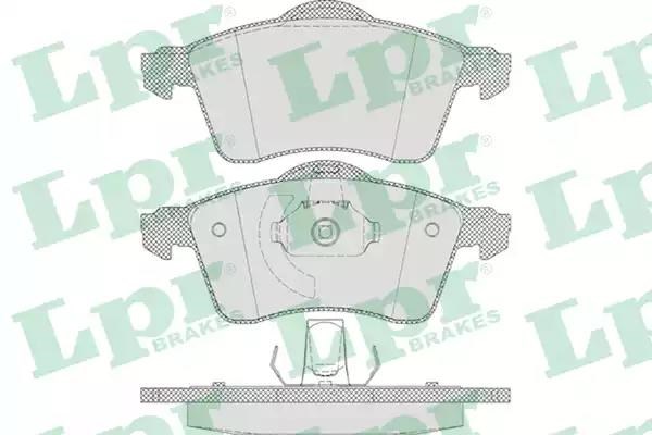 LPR 05P645 Колодки тормозные передние дисковые в наличии Киев