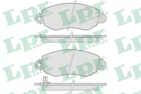 05P775 LPR Колодки тормозные передние дисковые купить в Чернигов