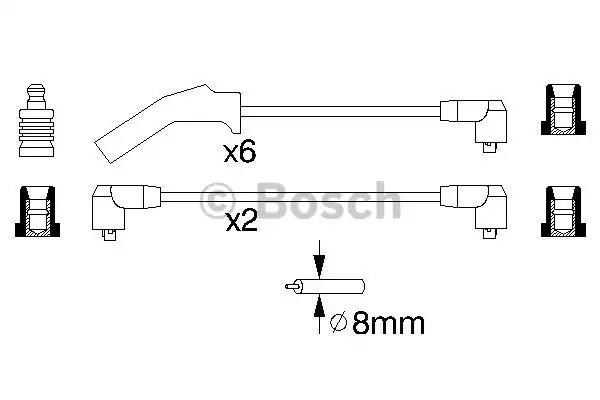 Бронепровода 0986356879 BOSCH