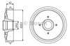 Тормозной барабан 0986477201 BOSCH