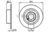 Дисковый тормоз 0986478497 BOSCH