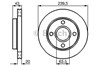 Ротор тормозной 0986478502 BOSCH