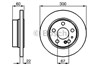 Задний дисковый тормоз 0986478566 BOSCH