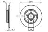 Тормозные диски 0986478569 BOSCH