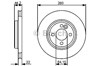 Тормоз дисковый передний 0986479437 BOSCH