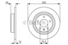 Задний дисковый тормоз 0986479646 BOSCH