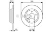 Диск тормозной задний 0986479D12 BOSCH