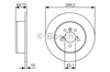 Тормозные диски 0986479R00 BOSCH