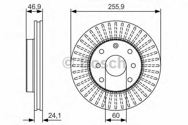 0986479R70 Диск тормозной передний купить Черновцы