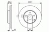 Передний тормозной диск 0986479R99 BOSCH