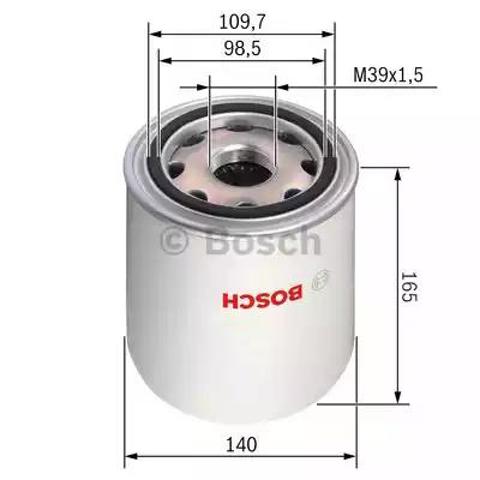 0986628250 BOSCH Фильтр осушителя воздуха (влагомаслоотделителя) (TRUCK) купить в Тернополь