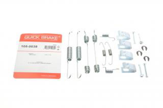Комплект монтажный задних барабанных колодок 1050038 QUICK BRAKE