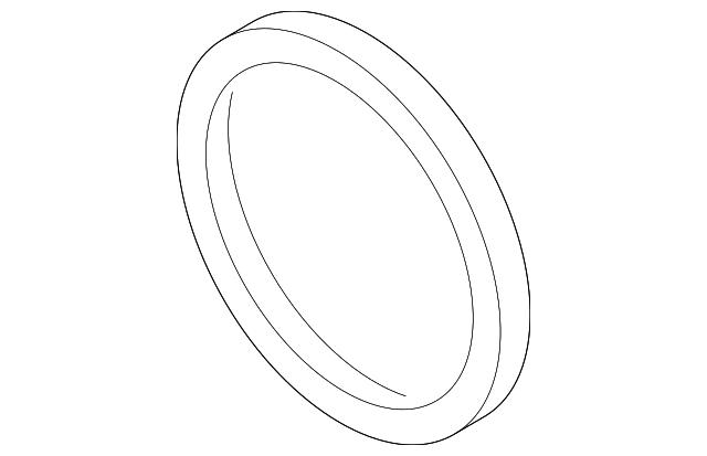 Сальник коленвала двигателя, задний 11147797490 BMW