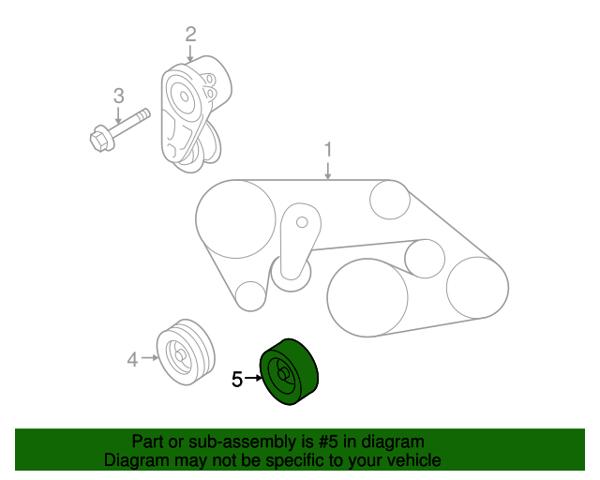 11925JK21A NISSAN Паразитный ролик купить в Харьков