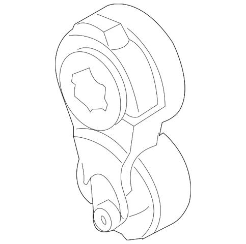Натяжитель клинового ремня 11955JD21A NISSAN