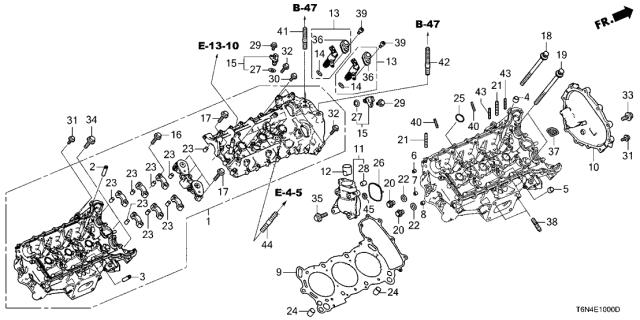 12211PZ1004 HONDA Сальник клапана (маслосъёмный) выпускного купить в Киев