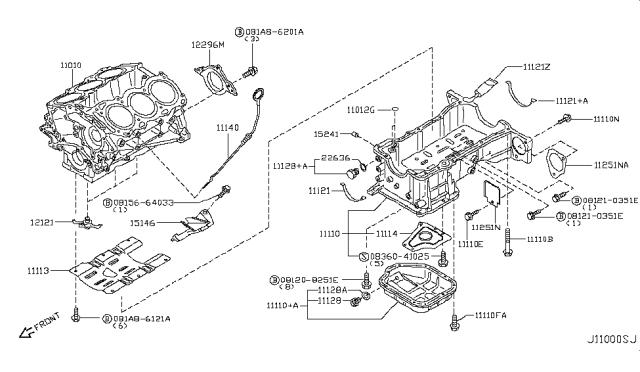1229631U20 NISSAN Сальник коленвала задний купить в Ужгород