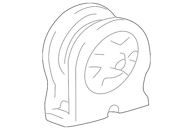 Подушка двигателя передняя 1236121010 TOYOTA