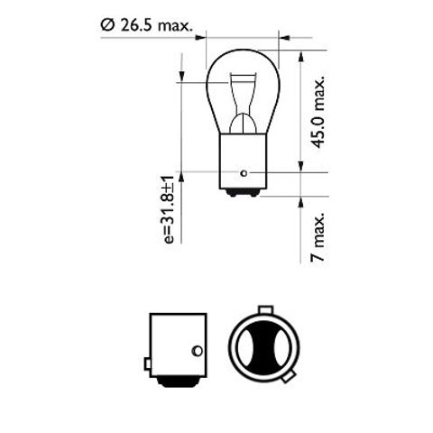 12594B2 PHILIPS Лампочка купить в Ирпень