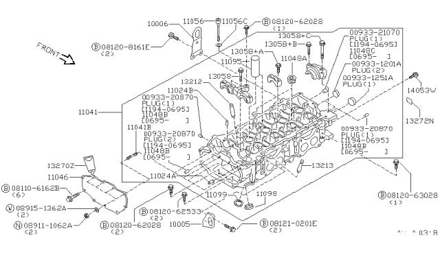 130582J201 Nissan/Infiniti