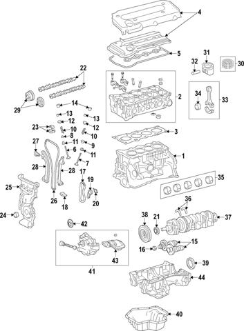 Поршень без колец 1321128112A0 TOYOTA