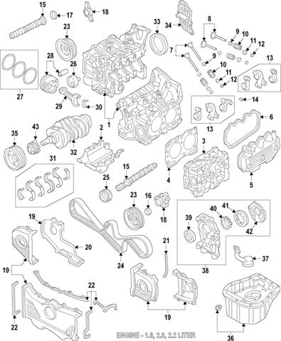 SUBARU 13211AA110 Маслосъемный сальник выпускного клапана в наличии Кривой Рог