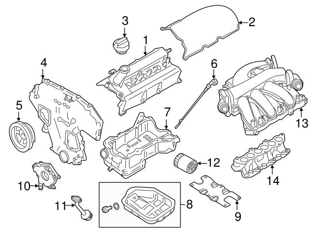 NISSAN 13264JA10B Крышка клапанная левая в наличии Черкассы