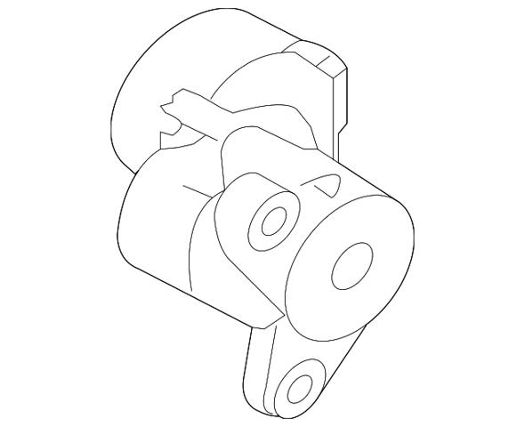 Натяжитель клинового ремня 1345A158 MITSUBISHI