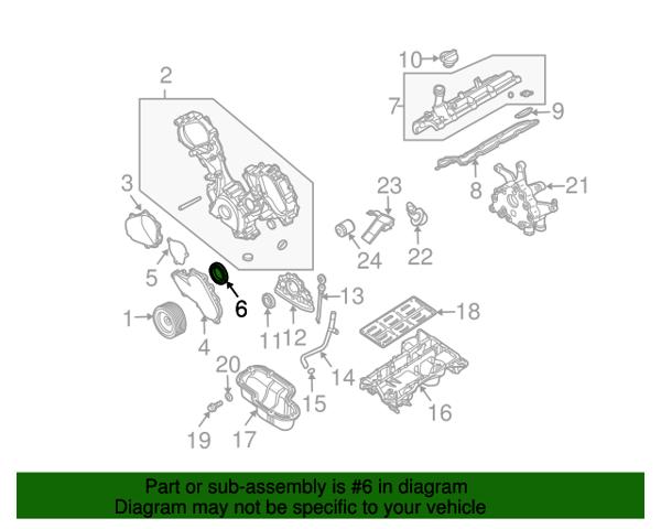 135100Z400 NISSAN Сальник коленвала купить в Полтава