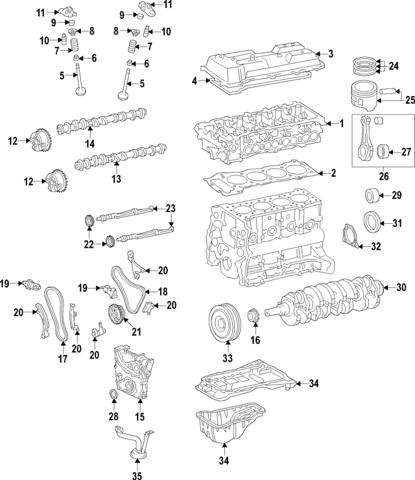 Успокоитель цепи ГРМ, верхний 1356675020 TOYOTA