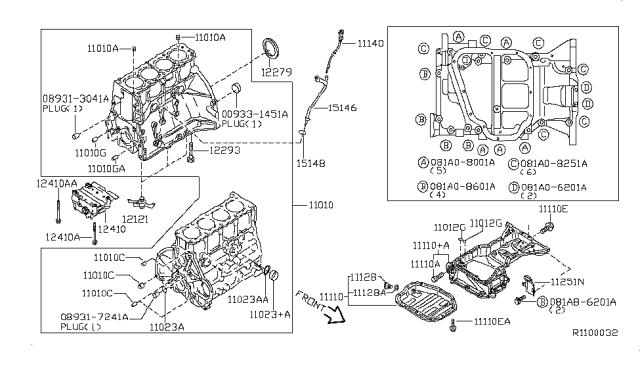 NISSAN 15066ZL80B Прокладка масляного насоса в наличии Украина